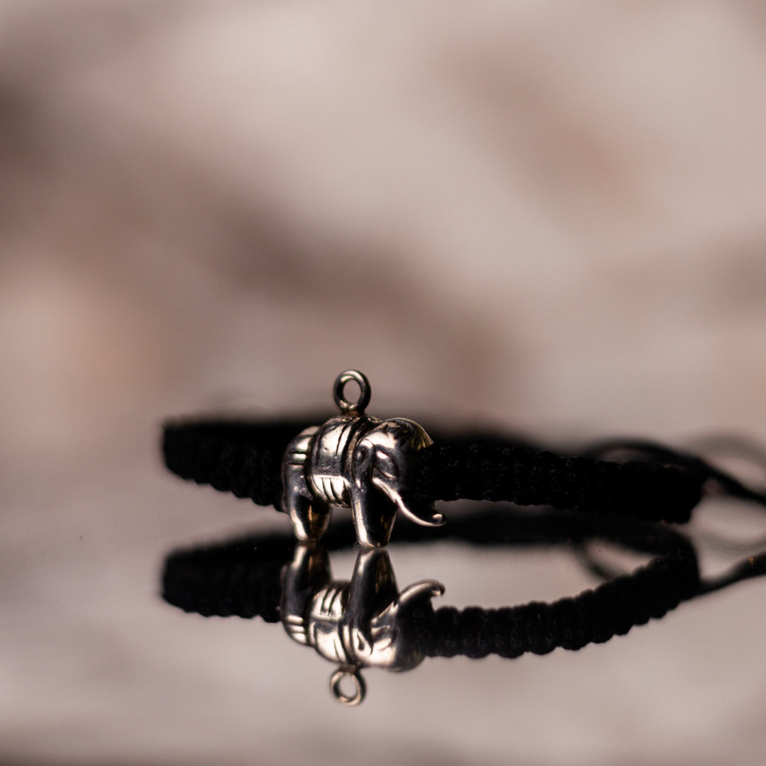 Charm of Silver Elephant Bracelet