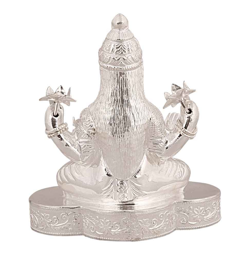 Silver-God-Idols Goddess Lakshmi ji Idol2 Image 1