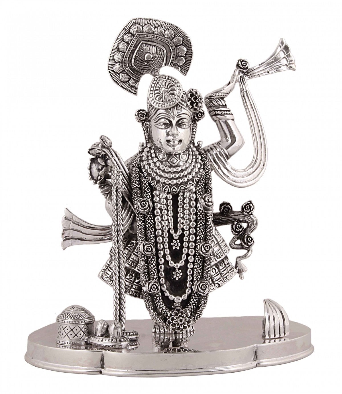 Silver God Idols Lord Krishna Silver Idol