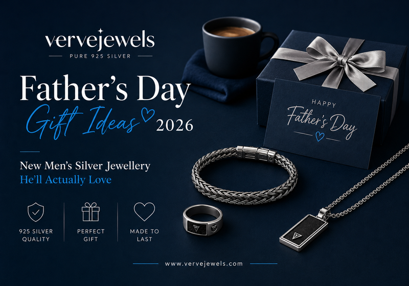 Father's Day Gift Ideas 2026: New Men's Silver Jewellery He'll Actually Love