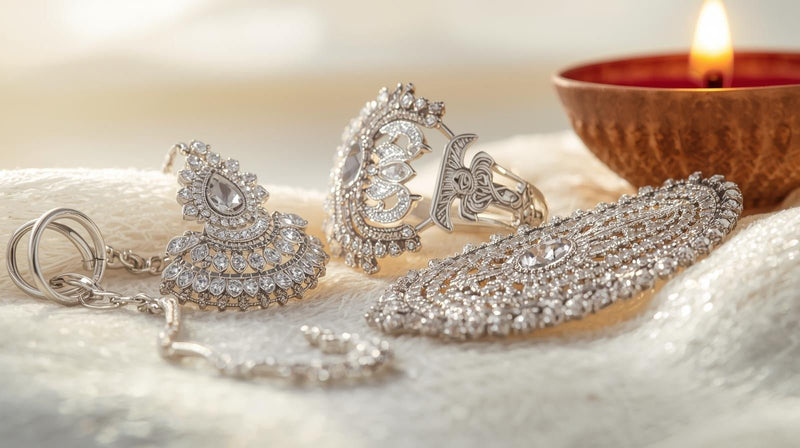 Dazzle Like a Diya: Festive Silver Jewellery to Flaunt this Diwali - VerveJewels