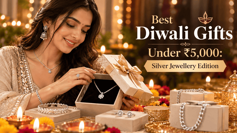 Best Diwali Gifts Under ₹5,000: Silver Jewellery Edition