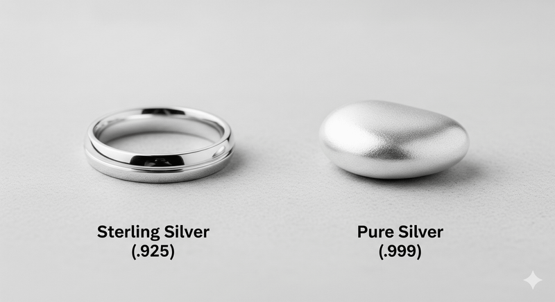 Sterling Silver vs. Silver: What Is the Genuine Difference and Similarity? - VerveJewels