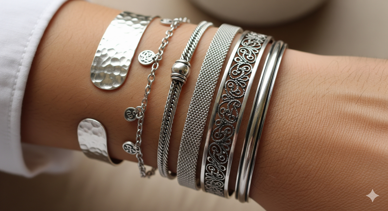 How To Choose the Right Silver Bracelet For Yourself