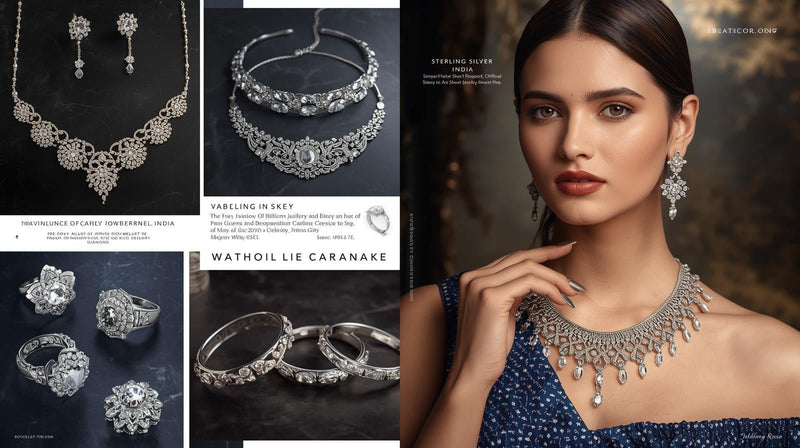 History of Sterling Silver Jewellery in India: From Traditional to Contemporary - VerveJewels