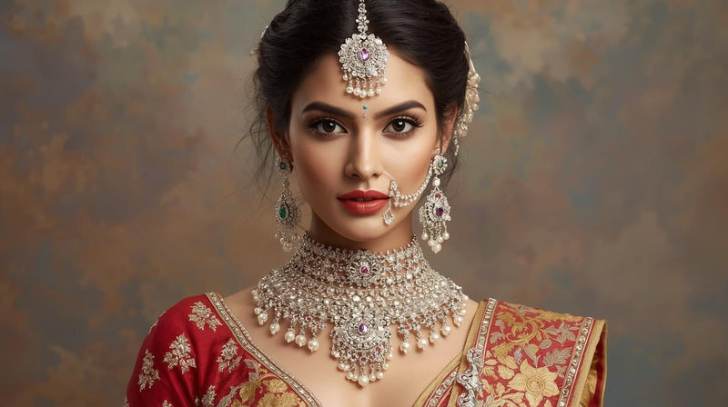 How To Style Sterling Silver Jewellery Like a Bollywood Queen - VerveJewels