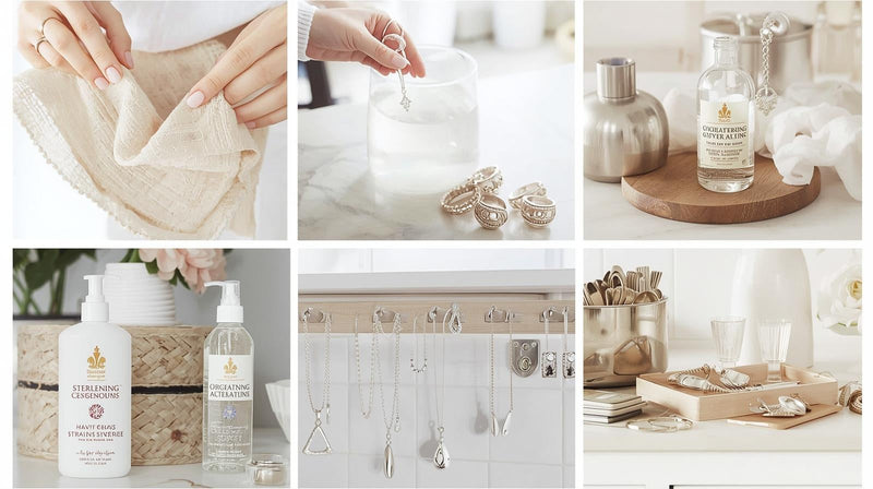How to Clean and Maintain Your Sterling Silver Jewellery at Home?