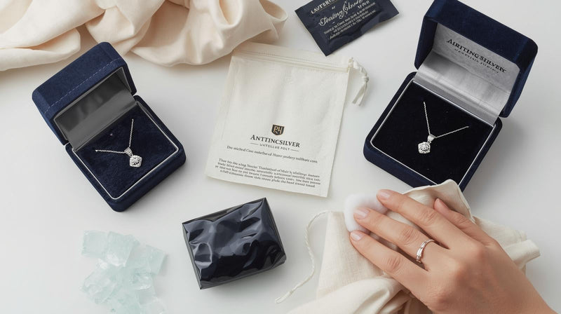 How to Store Sterling Silver Jewellery Safely to Retain Shine