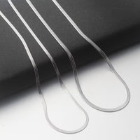 925 Sterling Silver Viper Chain