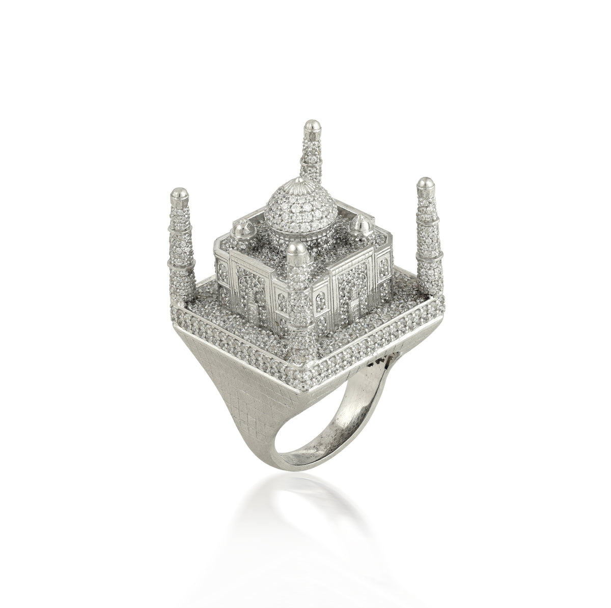 Taj Mahal Inspired Unisex Ring - A Tribute to India’s Iconic Heritage