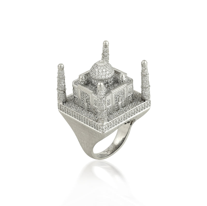 Taj Mahal Inspired Unisex Ring - A Tribute to India’s Iconic Heritage