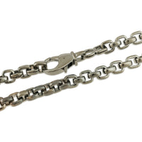 Anchor Chain Neckalce 925 Sterling Silver 23 Inch - Men's