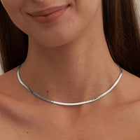 925 Sterling Silver Viper Chain