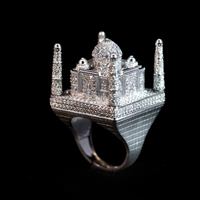 Taj Mahal Inspired Unisex Ring - A Tribute to India’s Iconic Heritage