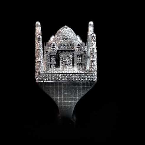 Taj Mahal Inspired Unisex Ring - A Tribute to India’s Iconic Heritage
