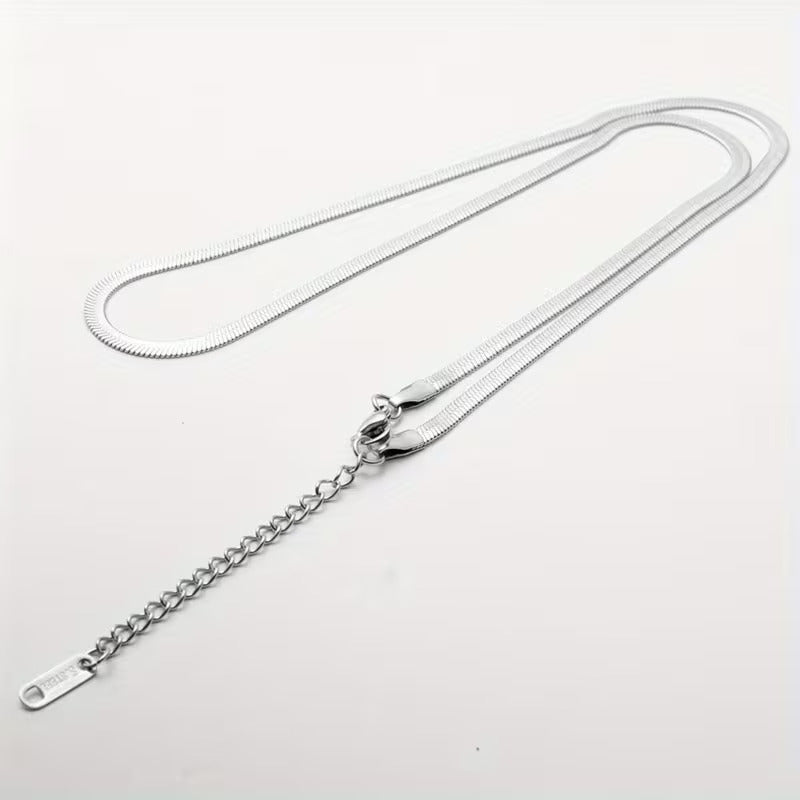 925 Sterling Silver Viper Chain