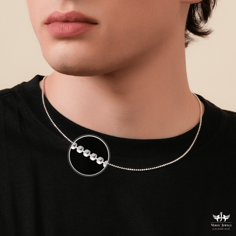 150 Gauge Strong 925 Sterling Silver Shot Bead Ball Chain Necklace For Men 16 18 20 24 Inch Nickle Free Made In Italy 4 150 Gauge Strong 925 Sterling Silver Shot Bead Ball Chain Necklace For Men 16 18 20 24 Inch Nickle Free Made In Italy 4