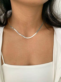 925 Sterling Silver Viper Chain