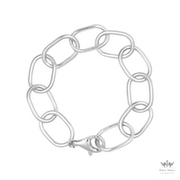 926 Sterling Silver Link Chain Bracelet - Unisex