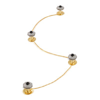 Obsidian Noir Hexa Kurta Button Set