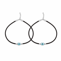 925 Sterling Silver Evil Eye Anklet for Women | Nazar Protection Payal