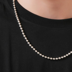 Silver Ball Chains