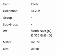 White Gold Plated Silver Signet Ring with Oval Amethyst