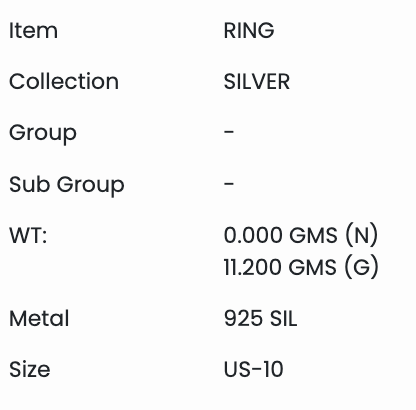 Silver Signet Ring with Cabochon Turquoise