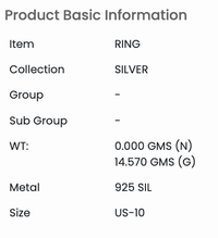 White Gold Over Silver Signet Ring with Blue Topaz