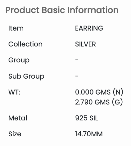 Sterling Silver Stud Earrings with Round CZ