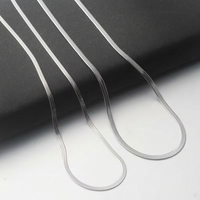 Premium 925 Sterling Silver Viper Chain - Lightweight, Durable & Effortlessly Elegant