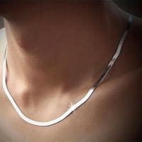 925 Sterling Silver Viper Chain
