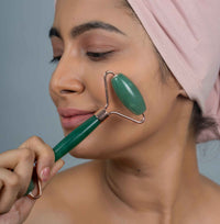 Beauty Gems Green Adventure Facial Roller for Face and Neck Image 2