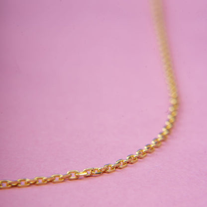 Elegant 18K Gold Plated Long Chain