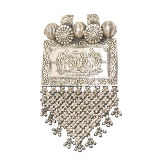 Gorgeous Silver Ganesh Pendant