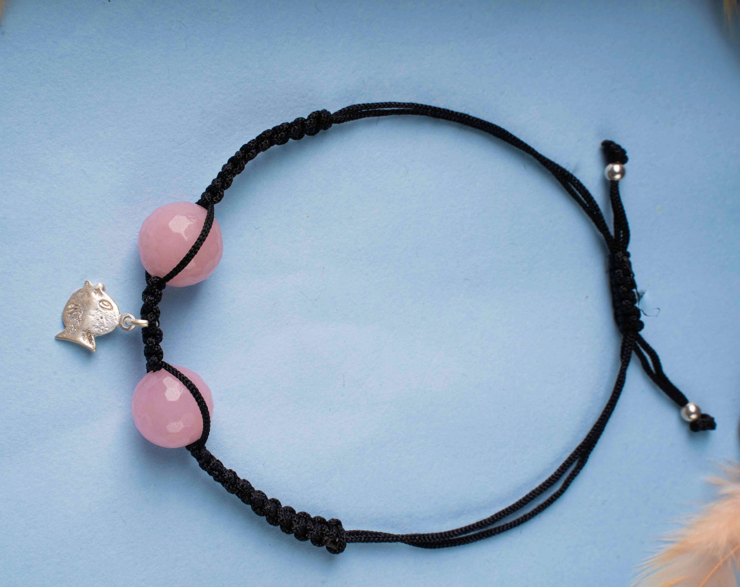 Pink Beads Handmade Bracelet 2
