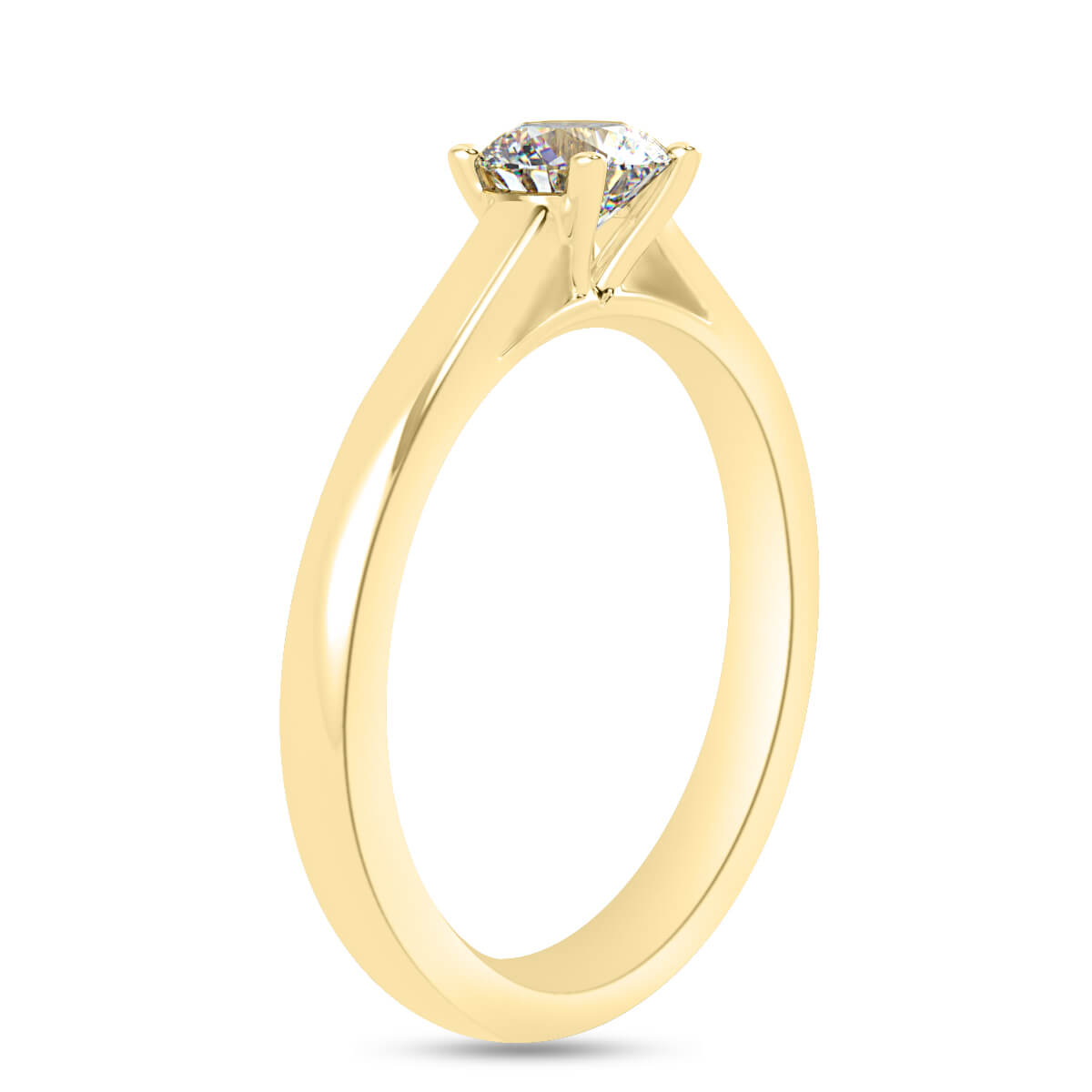 Silver Engagement Rings 925 Sterling Silver Swarovski Crystal Ring Image 5