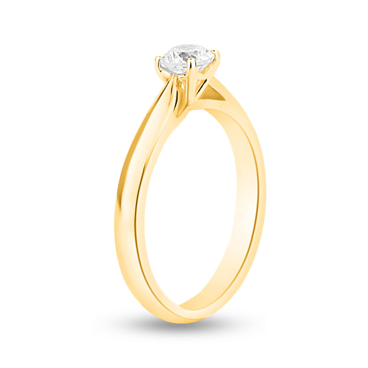 Silver Engagement Rings Prismatic Cybele Swarovski Ring Image 5