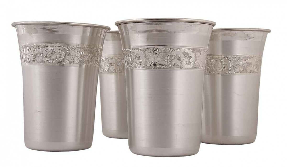 Silver Gift and Articles Designer Pure Silver Glasses 1