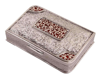 Silver Gift and Articles HandCrafetd Silver Dry Fruit Box 4