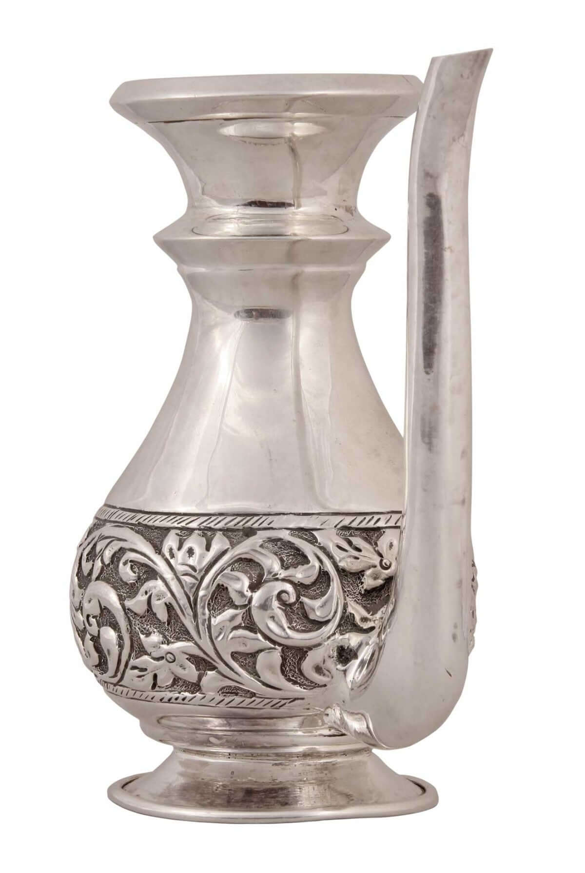 Silver Gift and Articles Handcrafted Jug Image 3