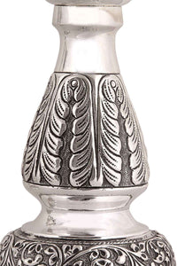 Silver Gift and Articles Handcrafted Silver Diya Image 4