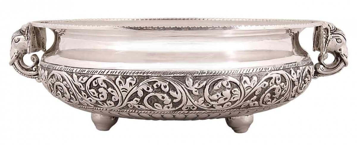 Silver Gift and Articles Silver Bowl Image 1