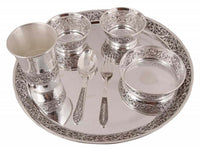 Silver Gift and Articles Silver Dinner Set Image 10