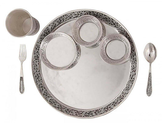 Silver Gift and Articles Silver Dinner Set Image 7