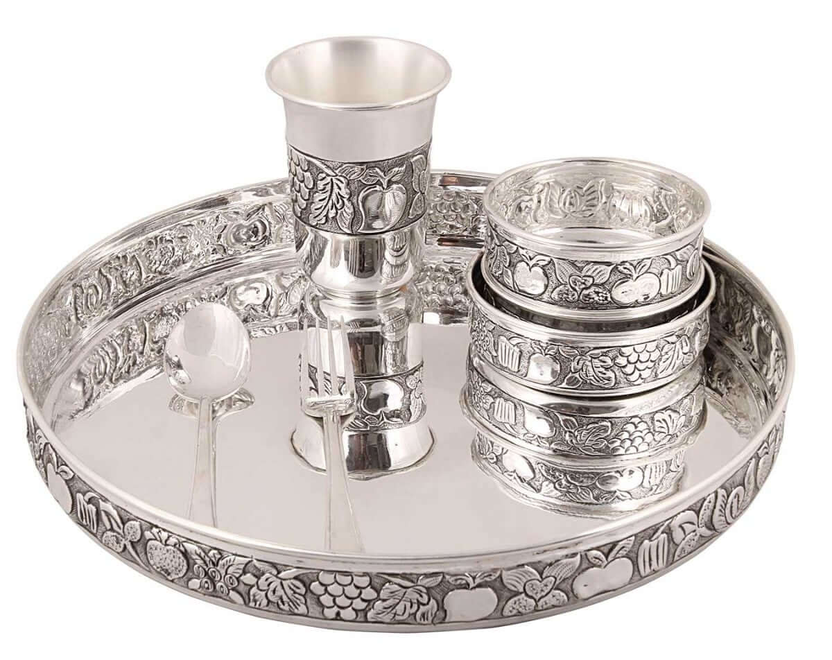 Silver Gift and Articles Silver Dinner Set3 Image 1