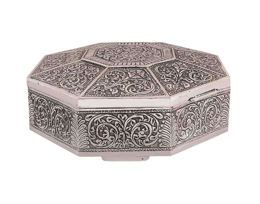 Silver Gift and Articles Silver Filigree Box