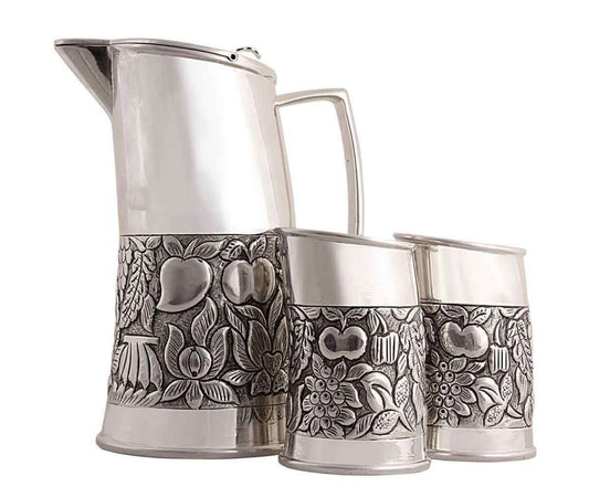 Silver Gift and Articles Silver Glass - Jug set Image 1