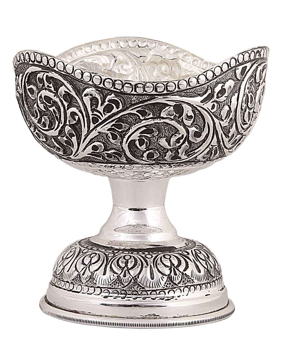 Silver Gift and Articles Silver Ice-cream Bowl Image 6