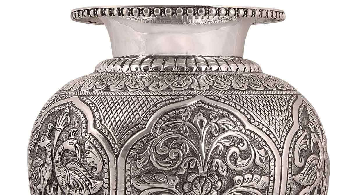 Silver Gift and Articles Traditional Silver Kalash Image 3
